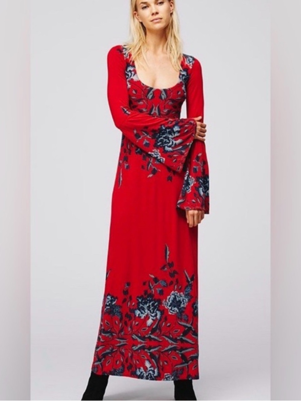 Free People Midnight Garden maxi dress